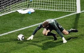 England goalkeeper Robert Green gave up a bad goal to the USA in the 2010 World Cup