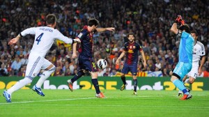 Messi needs only a little time and space to score