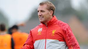 Brendan Rodgers on the training ground